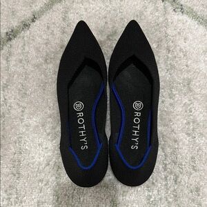 Rothy's The Point in Black 7.5